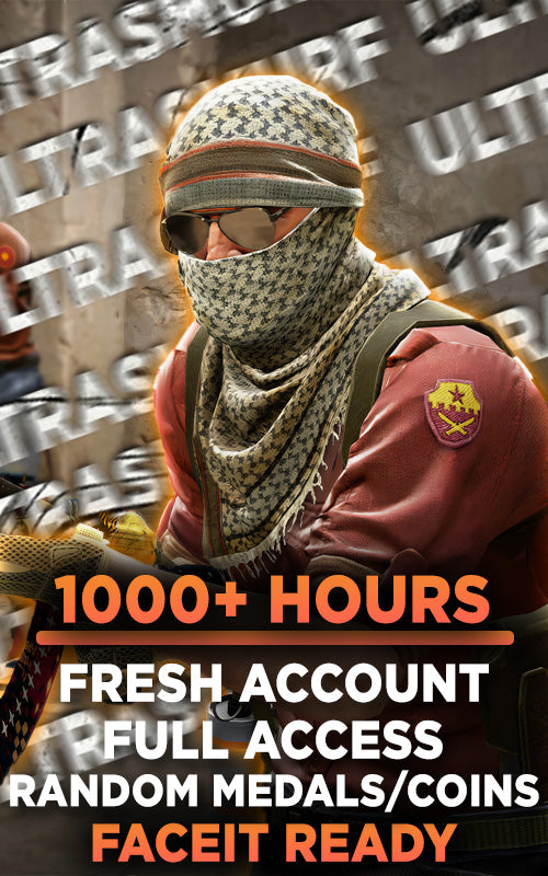 【CS2】1000+ Hours / Faceit Ready / Original Email