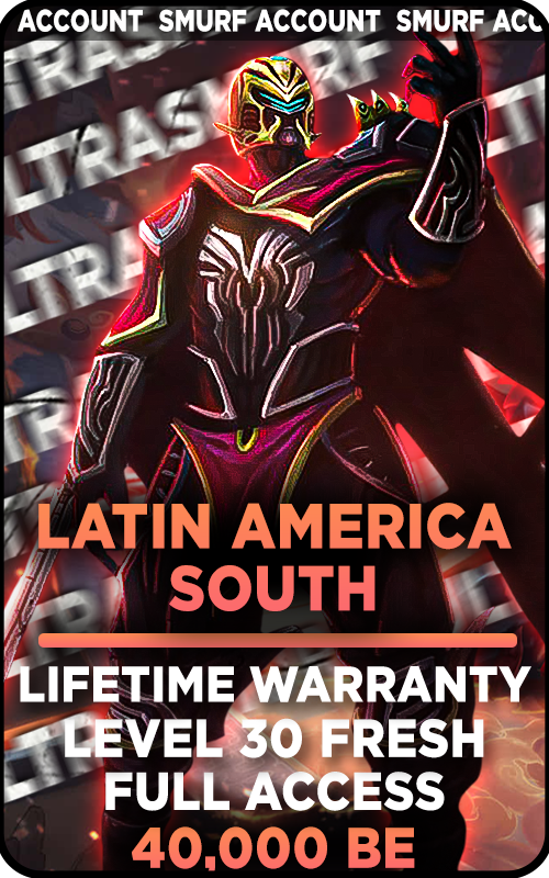 LAS - 40,000+ Blue Essence Unranked Smurf Account