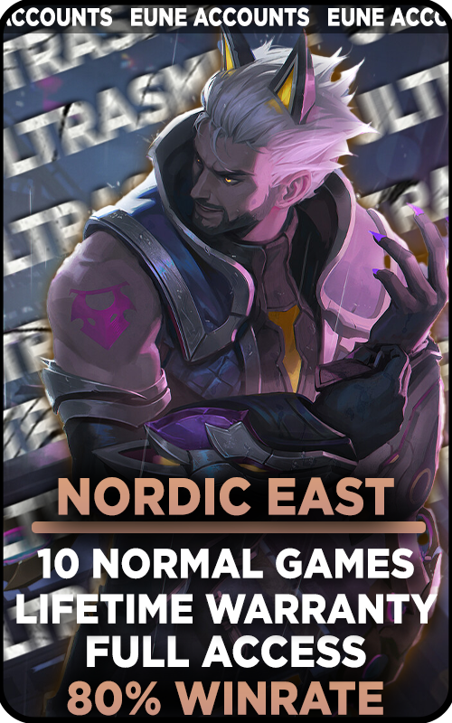 EUNE - 80%+ Winrate Ranked Ready Smurf Account (BAN SAFE)