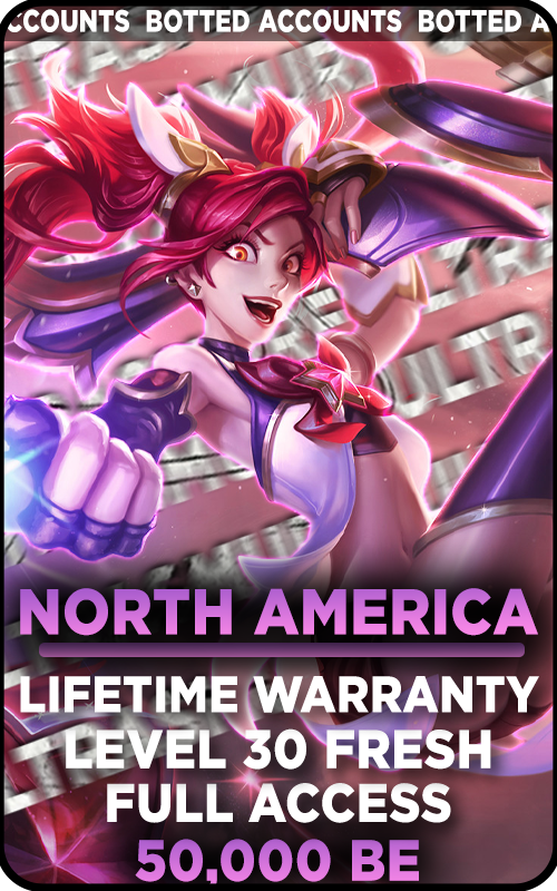 NA - 50,000+ Blue Essence Unranked Smurf Account