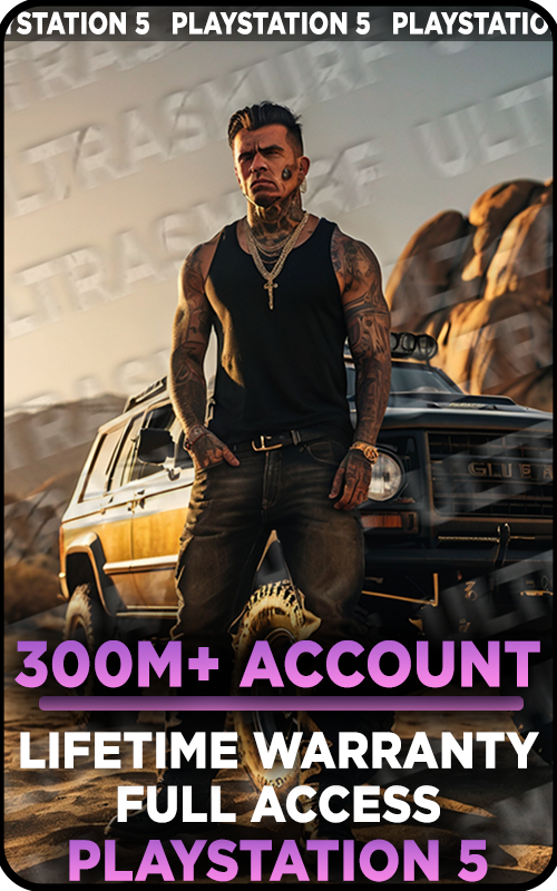 【PS5】300 Million+ Cash Account