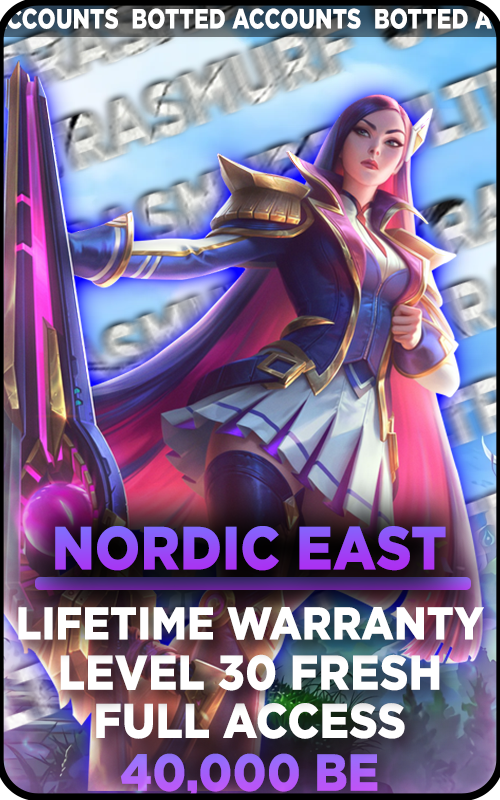 EUNE - 40,000+ Blue Essence Unranked Smurf Account (BAN SAFE)