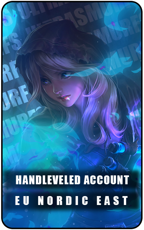 EUNE Handleveled Smurf Account - 30,000+ BE