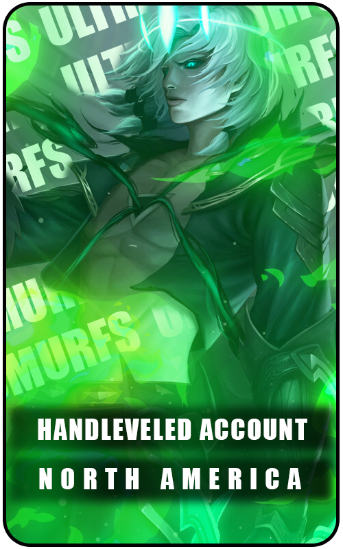 NA Handleveled Smurf Account - 30,000+ BE