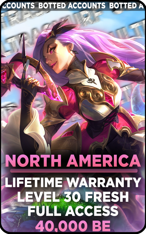 NA - 40,000+ Blue Essence Unranked Smurf Account