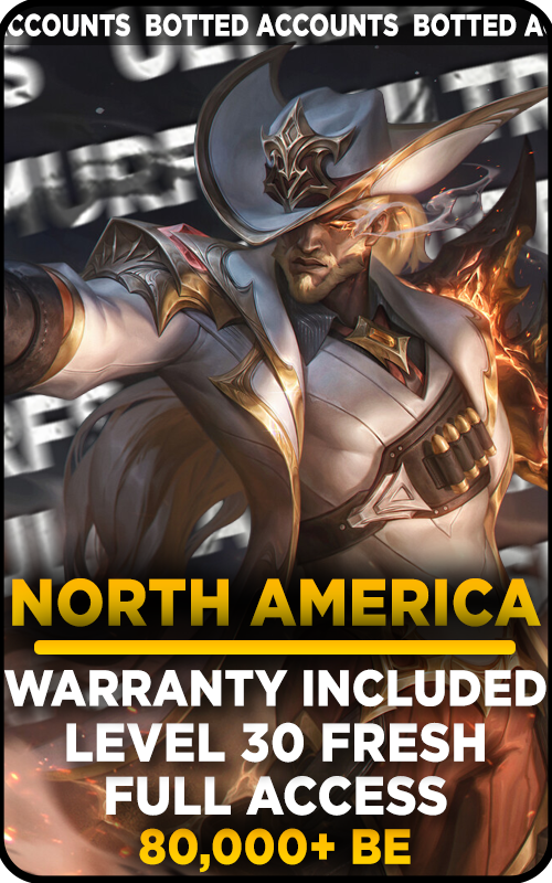 NA - 0-80K Blue Essence Unranked Smurf Account