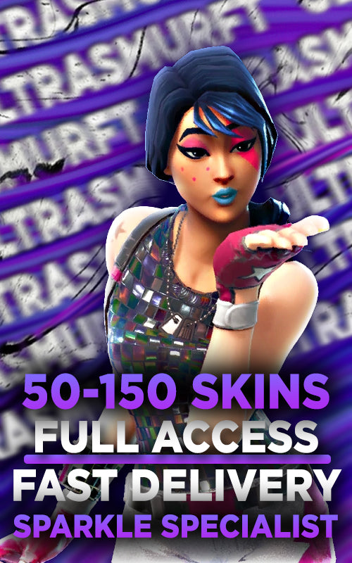 SPARKLE SPECIALIST + 50-150 SKIN ACCOUNT FULL ACCESS