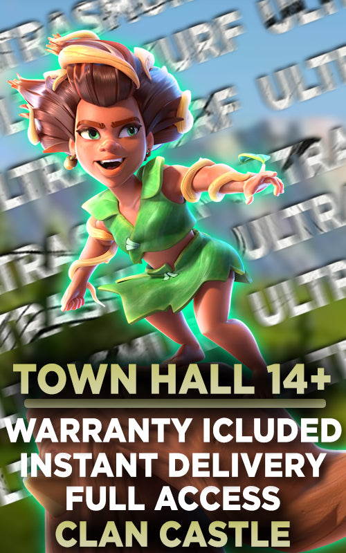 CoC Town Hall 14+ Account