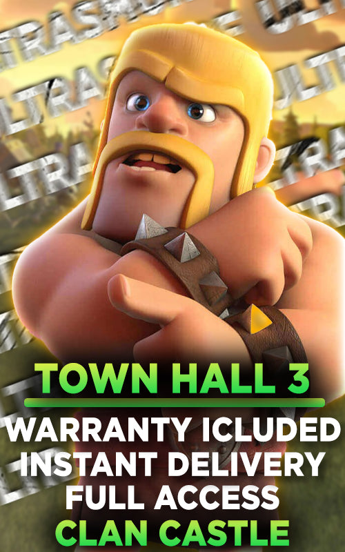 CoC Town Hall 3 Account
