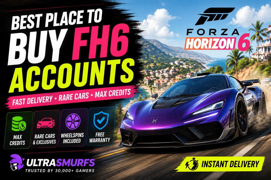 The Best Place to Buy Forza Horizon 6 Accounts in 2026