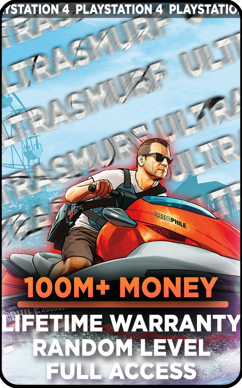 GTA V PS4 100M+ CASH ACCOUNT