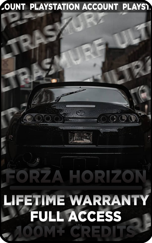 【PS5】50M-750M Credits FH5 Modded Account