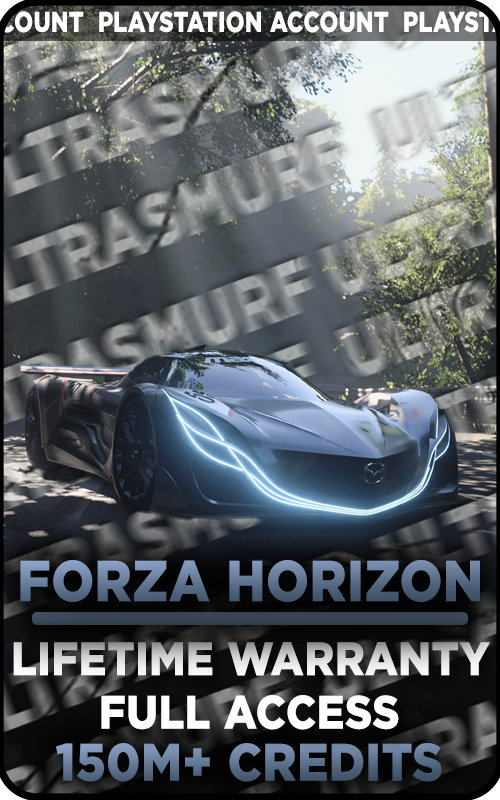 【PS5】50M-750M Credits FH5 Modded Account