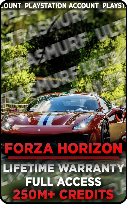 【PS5】50M-750M Credits FH5 Modded Account