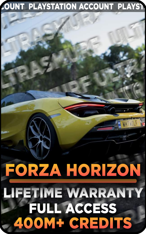 【PS5】50M-750M Credits FH5 Modded Account