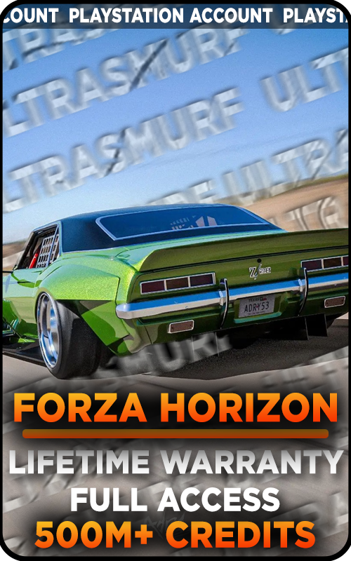 【PS5】50M-750M Credits FH5 Modded Account