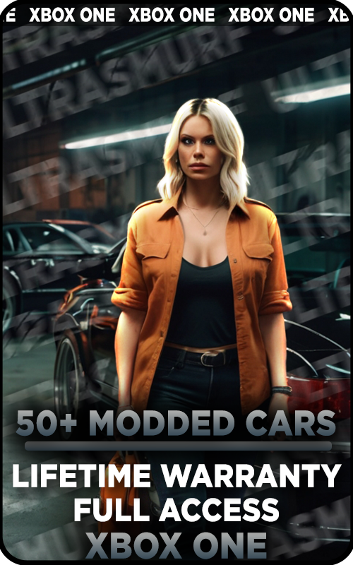 【XBOX 1】50+ Modded Cars Account