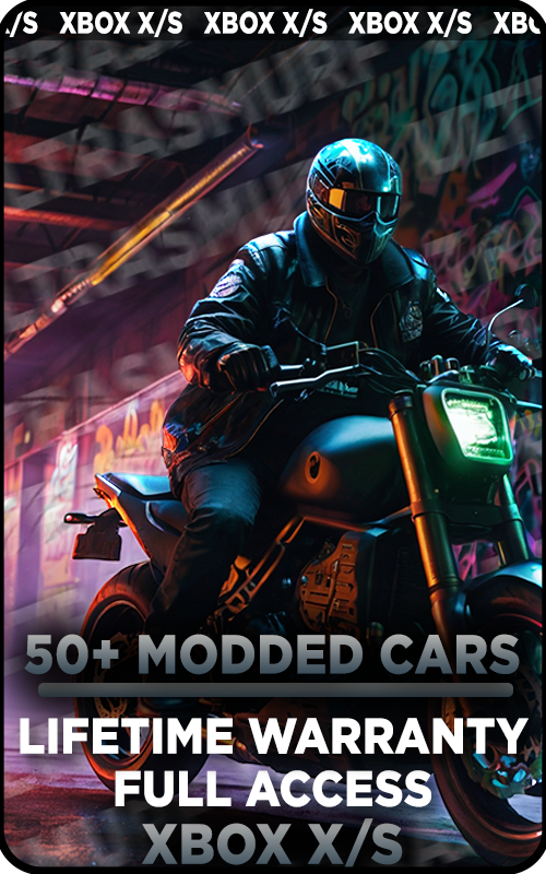【XBOX X/S】50+ Modded Cars Account