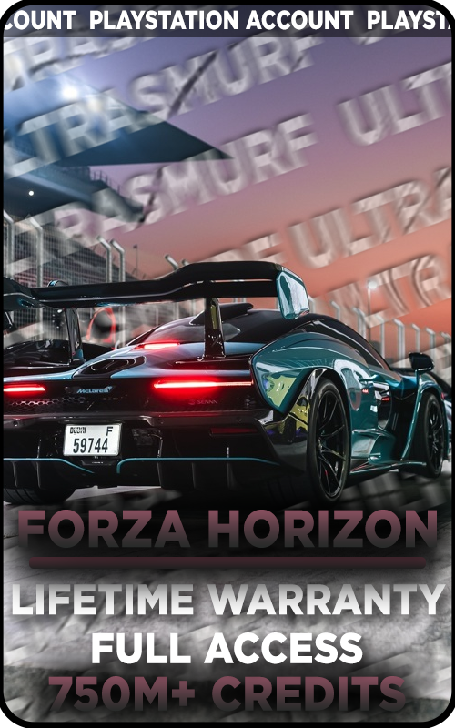 【PS5】50M-750M Credits FH5 Modded Account