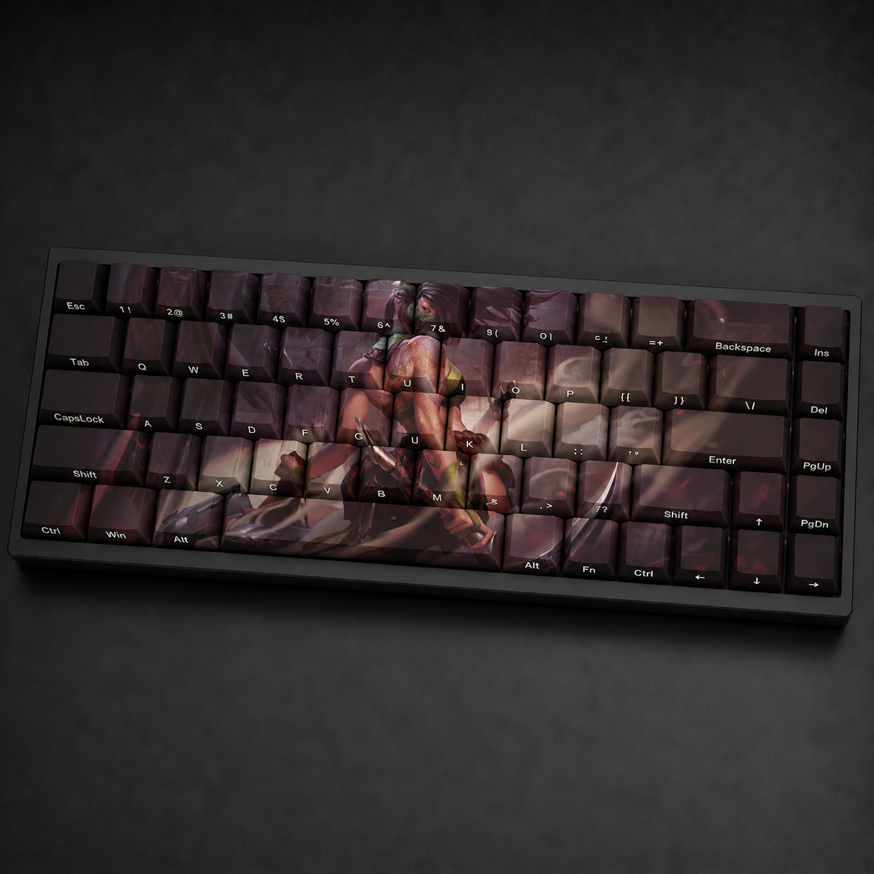 Akali Keycaps - 68 Keys