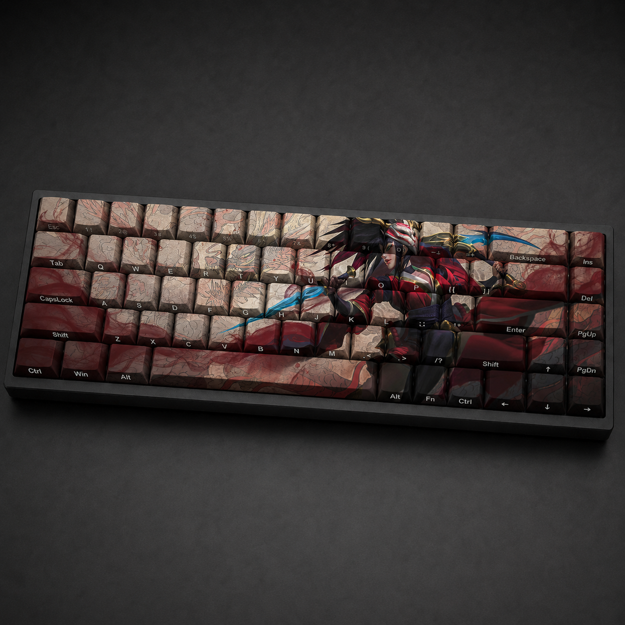 Akali Keycaps - 68 Keys