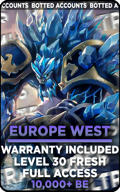 EUW - 0-70K Blue Essence Unranked Smurf Account (BAN SAFE)