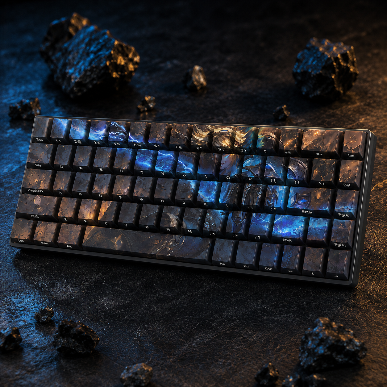 Ezreal Keycaps - 68 Keys
