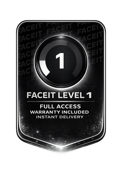 【CS2】FACEIT Level 1-10 Account