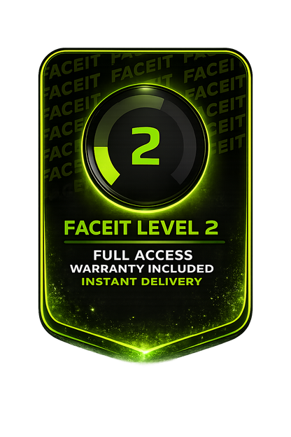【CS2】FACEIT Level 1-10 Account