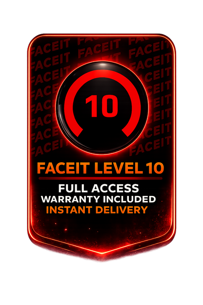 【CS2】FACEIT Level 1-10 Account