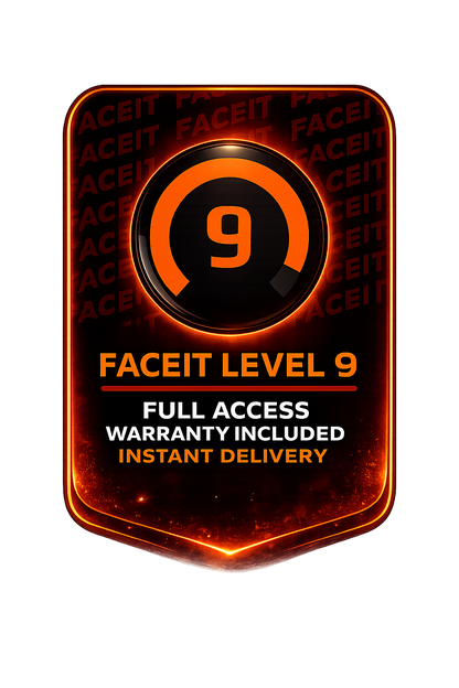 【CS2】FACEIT Level 1-10 Account