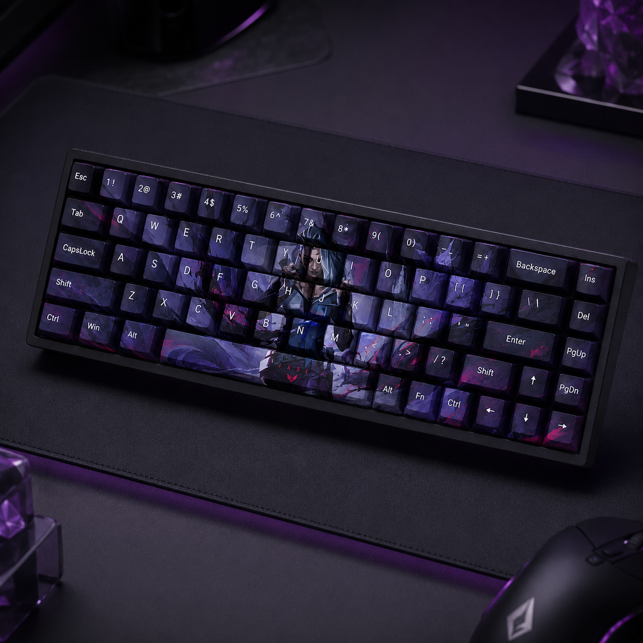 Valorant Keycaps – 68 Keys | Choose Your Agent