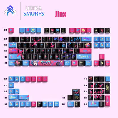 Jinx Keycaps - 129 Keys