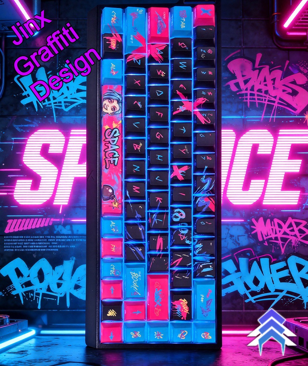 Jinx Keycaps - 129 Keys