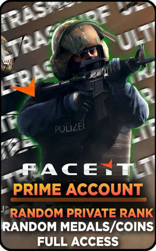 【CS2】Prime FACEIT Ready Account / Original Email