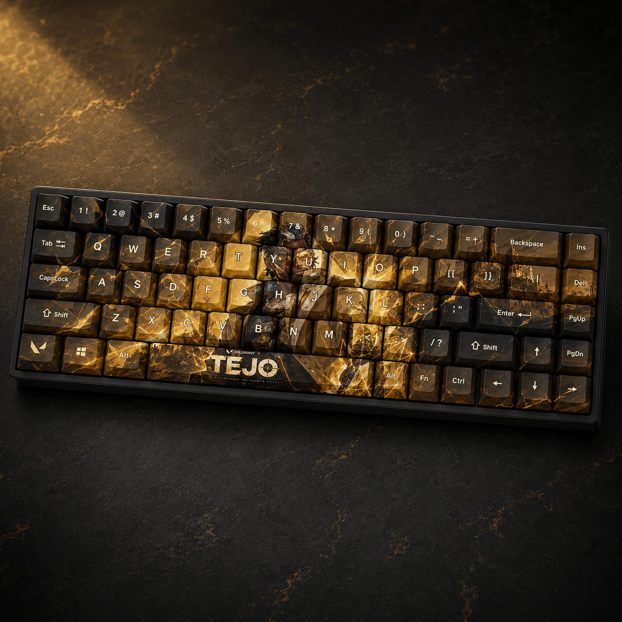 Valorant Keycaps – 68 Keys | Choose Your Agent