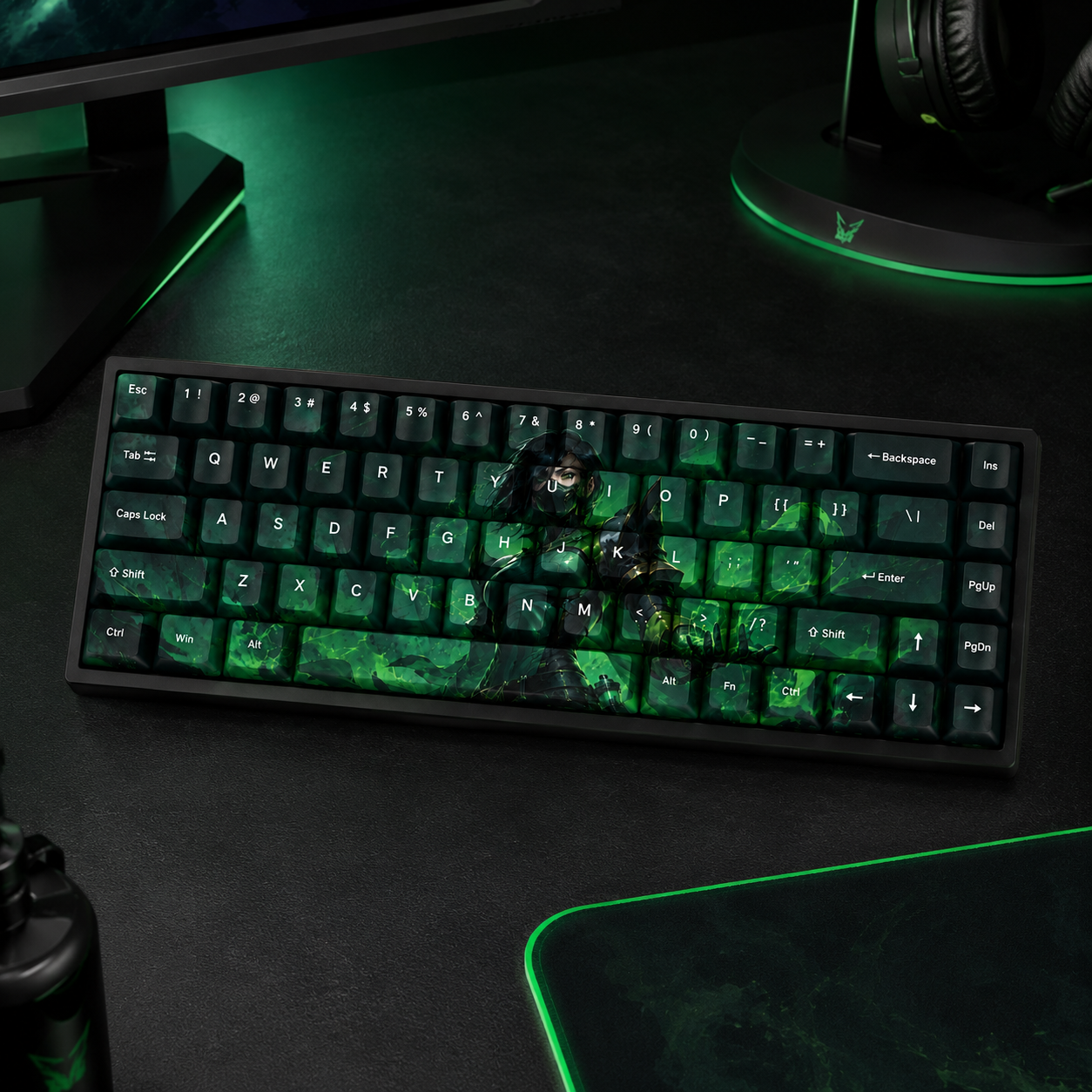 Valorant Keycaps – 68 Keys | Choose Your Agent