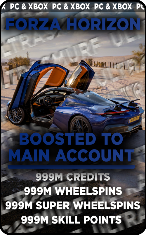 【PC/XBOX】Main Account Boosting