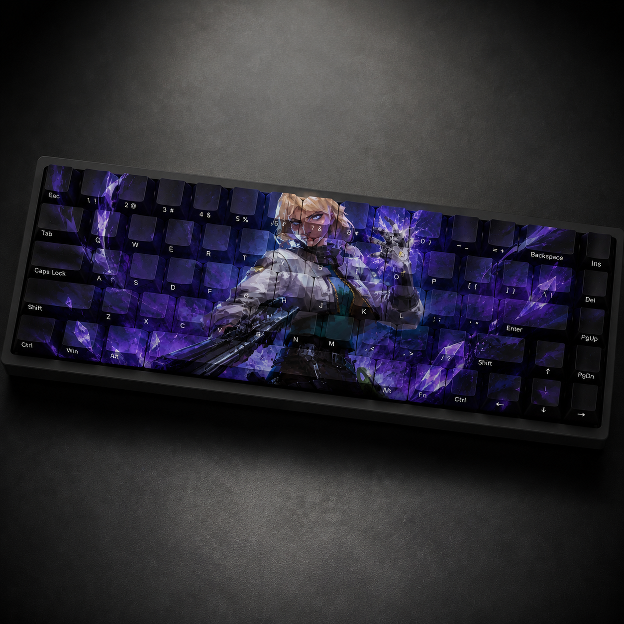 Valorant Keycaps – 68 Keys | Choose Your Agent