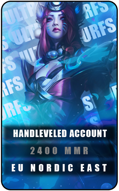 EUNE Handleveled 2400MMR & 350 RP