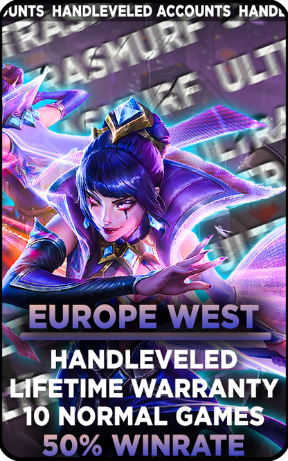 EUW - Ranked Ready Handleveled Account