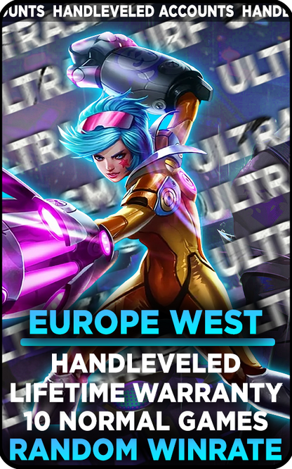 EUW - Ranked Ready Handleveled Account
