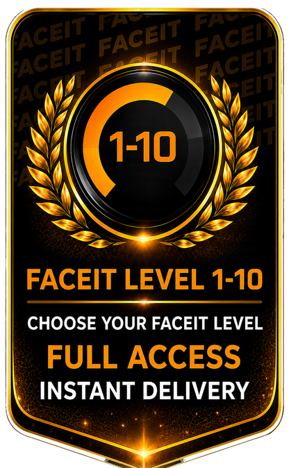 【CS2】FACEIT Level 1-10 Account