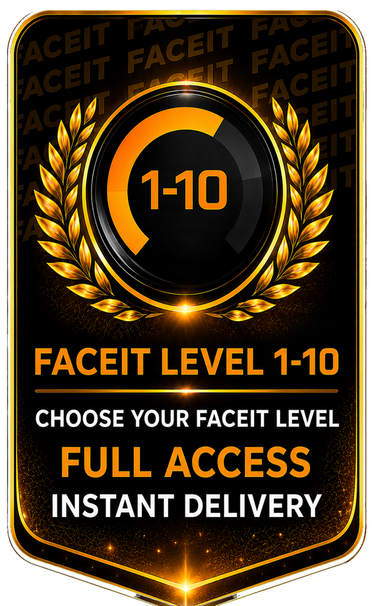 【CS2】FACEIT Level 1-10 Account