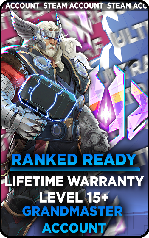 Grandmaster Level 15+ Handmade Smurf Account