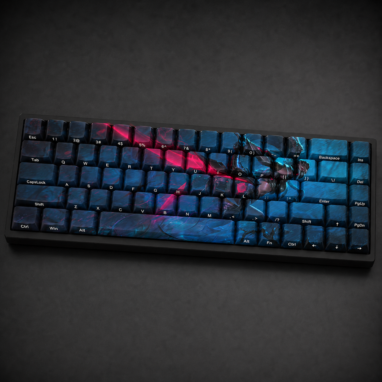 Akali Keycaps - 68 Keys