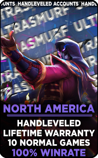 NA - Ranked Ready Handleveled Account