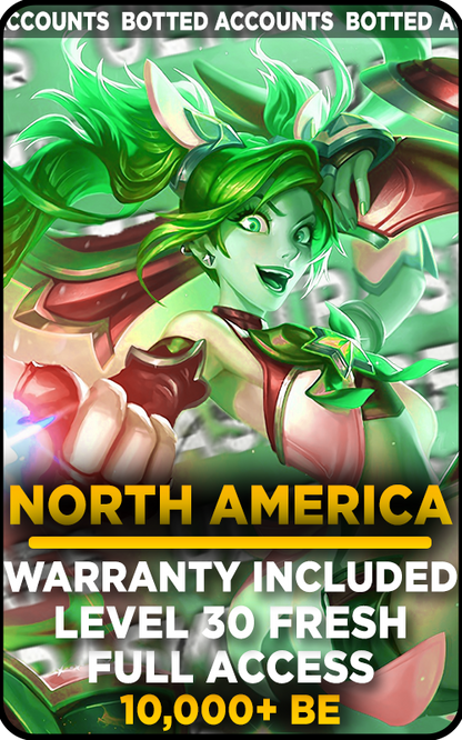 NA - 0-80K Blue Essence Unranked Smurf Account