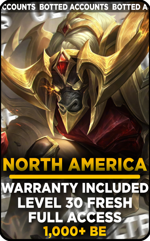 NA - 0-80K Blue Essence Unranked Smurf Account