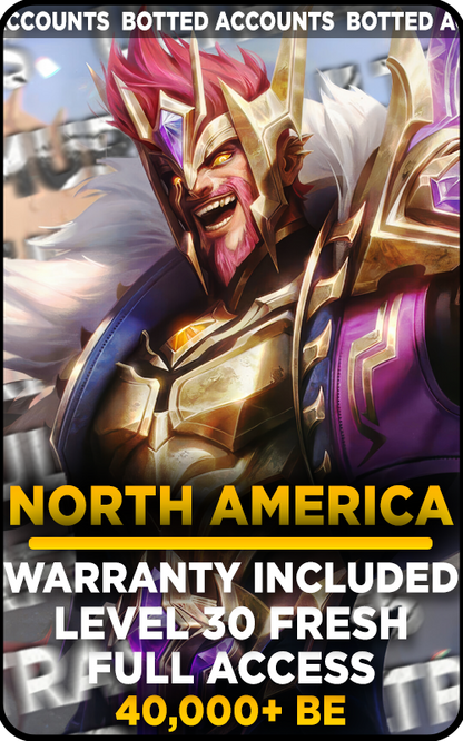 NA - 0-80K Blue Essence Unranked Smurf Account